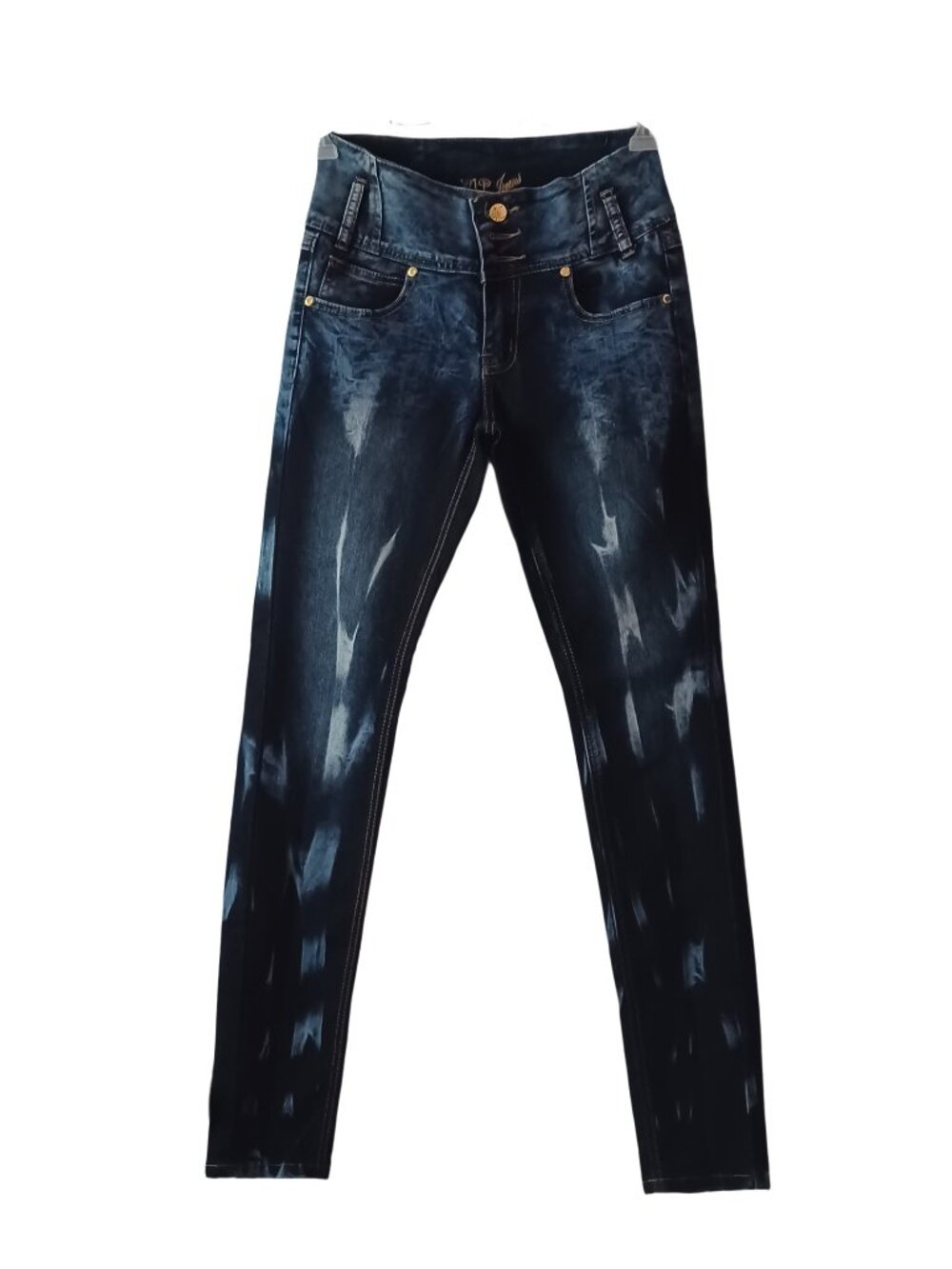 Girl's VIP Blue High Waist Skinny Jeans- Size 3/4